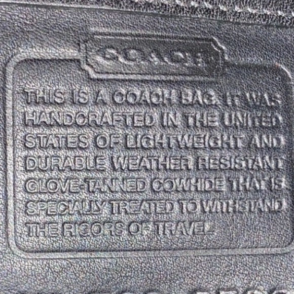 Coach duffel travel bag - Picture 4 of 4